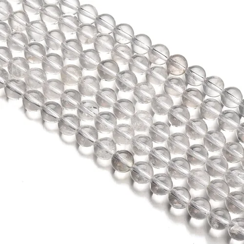 Miniatura 9 de 6mm Cuentas Redondas de Granate para Hacer Joyería DIY, Poder Curativo de Cristal, Piedras Preciosas Sueltas para Hacer Pulseras y Collares, Hilo