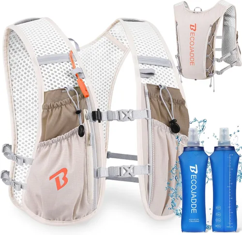 Miniatura 38 de BECOJADDE Chaleco de Hidratación Mochila para Correr para Hombres Mujeres, Mochila de Hidratación Ligera de 5L para Correr, Chaleco de Hidratación