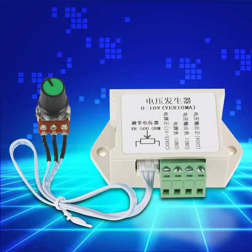 Miniatura 2 de Módulo generador de voltaje ajustable de 0-10V DC 10mA para control de señal analógica - Unidad de fuente de alimentación de automatización