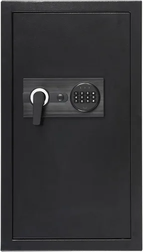 Caja fuerte montada en la pared de 25.5 pulgadas de alto x 3.9 pulgadas de ancho x 14.5 pulgadas de largo, caja fuerte electrónica para seguridad en