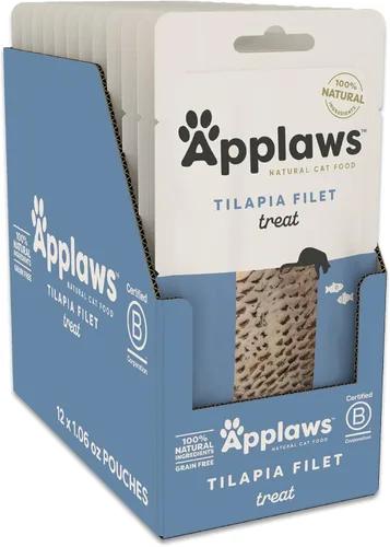 Applaws Golosinas naturales para gatos, sin granos, un solo ingrediente, filete de proteína entera, aperitivos saludables sin aditivos artificiales