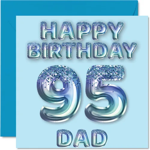 Miniatura 83 de Stuff4 Tarjeta de primer cumpleaños para niños, globo de fiesta con purpurina azul, tarjetas de feliz cumpleaños para niño de 1 año, nieto, hijo, 57