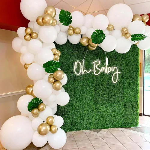Miniatura 2 de Efavormart - Letrero de luz de neón de 26 pulgadas con texto en inglés "Oh Baby", luz LED blanca cálida reutilizable, con cadena colgante de 5 pies
