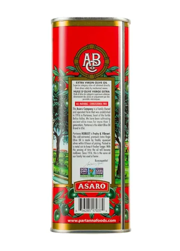 Miniatura 2 de Partanna Aceite de oliva virgen extra, 34 onzas.