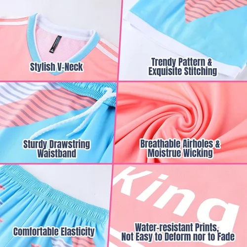Miniatura 4 de Camisetas de fútbol personalizadas para hombres, mujeres, niños, camisetas de fútbol personalizadas, pantalones cortos, uniforme de fútbol juvenil