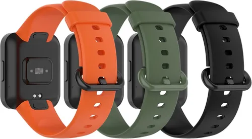 Miniatura 9 de TenCloud Paquete de 3 pulseras compatibles con Xiaomi Redmi Watch 2 Lite Smartwatch Band Strap