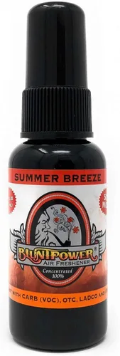 BluntPower (Summer Breeze, 1 paquete) Ambientador concentrado en aerosol para habitación y automóvil - Botella de aerosol difusor a base de aceite -