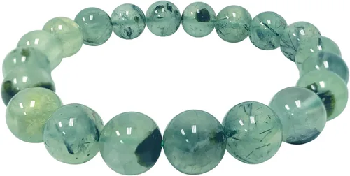 Miniatura 480 de Gem Avenue Handmade Round Bead Stretch Bracelet Unisex Natural Stone Beaded Jewelry for Men & Women, Elastic Wristband for Daily Wear