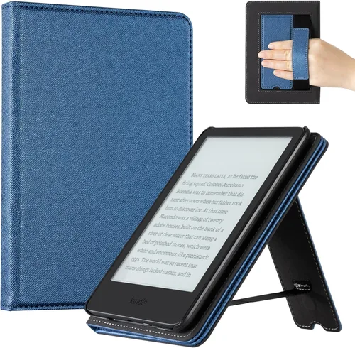 Miniatura 12 de CoBak Case for 6" E-Reader - PU Leather Smart Cover with Auto Sleep/Wake & Hand Strap