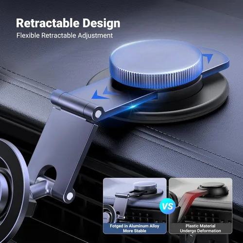 Miniatura 9 de UGREEN Paquete de soporte para teléfono de coche con rotación magnética de montaje de coche Magsafe