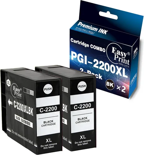 EASYPRINT - Cartuchos de tinta compatibles 2200XL PGI-2200 PGI2200XL utilizados para Canon Maxify MB5320 MB5120 MB5420 MB5020 iB4120 iB4020,