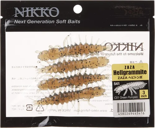 Miniatura 8 de NIKKO HELLGRAMMITE - Cebo flotante perfumado súper duradero de 3 pulgadas Natural