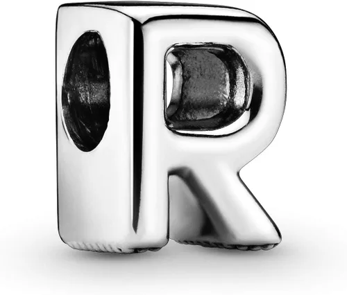 Miniatura 8 de Colgante de plata de ley 925 con letra PANDORA