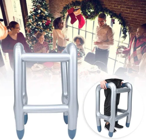 Miniatura 2 de Bastón inflable y marco zimmer juguete inflable para disfrazarse (estilo 2)