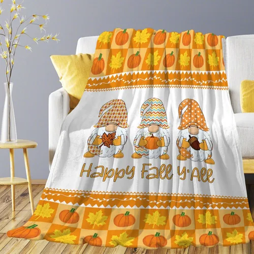 Miniatura 22 de Manta de gnomos navideños para adultos, mujeres, manta de franela suave y cálida para sofá, cama de viaje, 30 x 40 pulgadas para mascotas