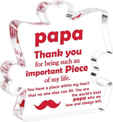 Miniatura 17 de Regalo de Navidad y Cumpleaños para Tía de Sobrina y Sobrino, Regalos para Nueva Tía, Mejor Tía del Mundo, Placa de Acrílico de Gracias Tía, Letrero