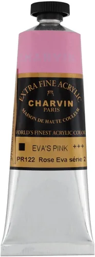 Miniatura 82 de Charvin Pintura acrílica profesional extrafina – verde absenta, tubo de 2.1 fl oz, pigmentos de triple fresado, resistente a la luz, pinturas