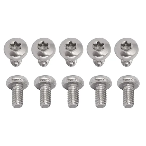 Miniatura 14 de DTGN Tornillos Torx de cabeza plana M1.0.236x0.118 in (DXL), paquete de 20, buenos para maquinaria, sujetadores de seguridad Torx de acero