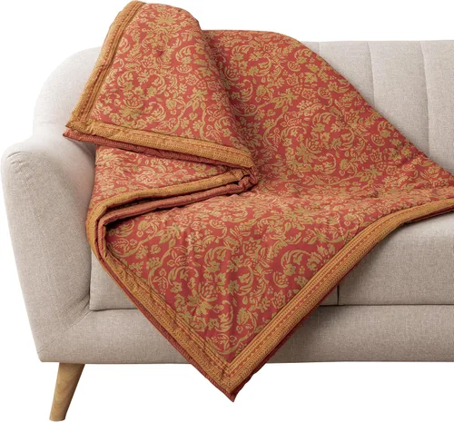 Miniatura 47 de Maison d' Hermine Manta para sofá, ligera y suave, cálida y transpirable, de algodón, para cama, para niñas, niños, mujeres, hombres, regalos, sofá