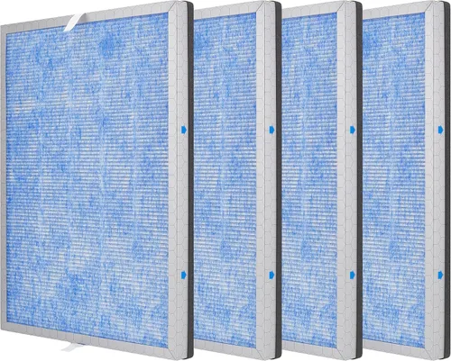 Miniatura 8 de Filtro de repuesto MSA3/MSA3S, compatible con Membrane Solutions MSA3 y MSA3S Smart Air Purifier, 【Actualizado】Filtro HEPA verdadero H13 3 en 1