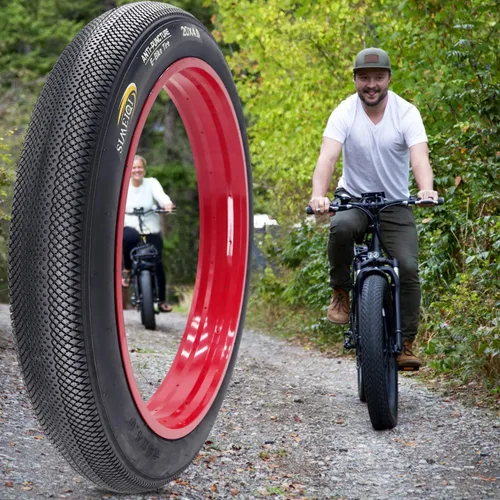Miniatura 7 de Neumáticos de bicicleta eléctrica de 20 pulgadas/26 x 4.0 pulgadas, neumáticos de triciclo eléctricos, neumáticos de repuesto plegables para ciudad