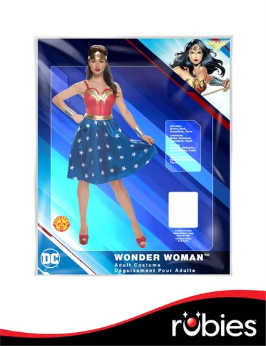 Miniatura 7 de Rubies DC Comics: Wonder Woman Costume Dress for Adults, Women's Large