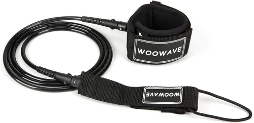 WOOWAVE Correa para tabla de surf, correa de surf de alta calidad, cuerda recta de 6/7/8/9 pies para todo tipo de tablas de surf