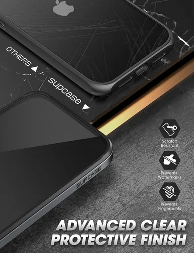 Miniatura 6 de SUPCASE Unicorn Beetle Edge Series - Funda para iPhone 13 (versión 2021) de 6.1 pulgadas, funda transparente de marco delgado con parachoques