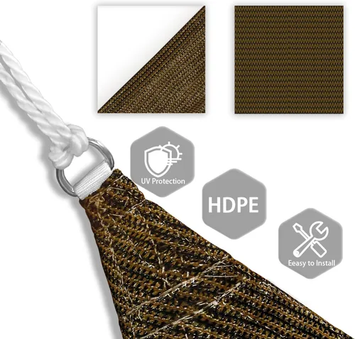 Miniatura 3 de Patio Paradise - Toldo parasol rectangular de 12 x 16 pies, Toldo con bloqueo de rayos solares, Toldo para patio, Toldo para césped, Toldo