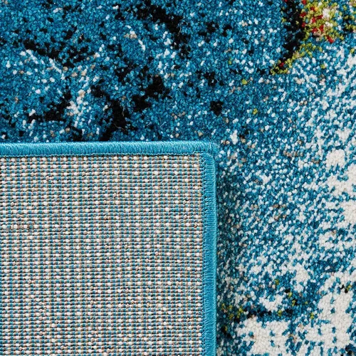Miniatura 5 de SAFAVIEH Glacier Collection GLA125M - Alfombra moderna abstracta que no desprende pelusa, para sala de estar o dormitorio, 2 pies 3 pulgadas x 4