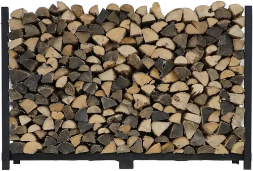 Miniatura 12 de Woodhaven Estante para leña de 12 pies – Marca americana – Estante elevado de almacenamiento de madera de 3/4 cables – Mantiene la madera seca