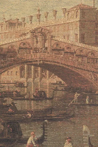 Miniatura 3 de Venezia Venecia Tapiz Europeo - 78 in. x 57 in. Algodón/Viscosa/Poliéster by Canaletto