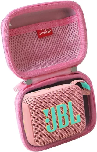 Miniatura 17 de Hermitshell Funda rígida de viaje para JBL Go 4 - Altavoz Bluetooth ultraportátil (negro, funda para JBL GO 4)