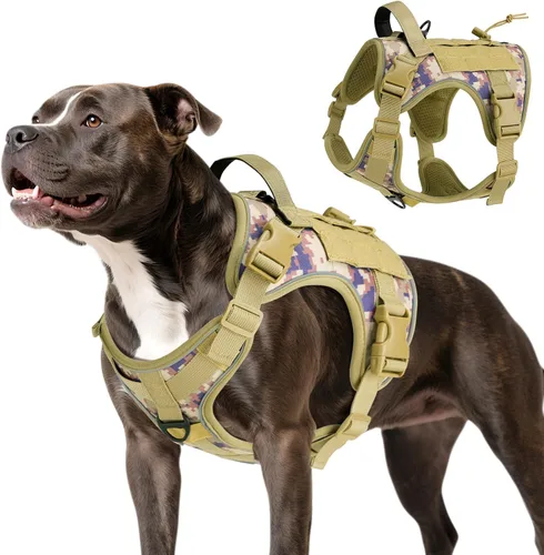 Miniatura 22 de VavoPaw cinturón de seguridad para perro, arnés de coche con peto de seguridad y hebilla ajustable para vehículo, cinturón de seguridad de nailon