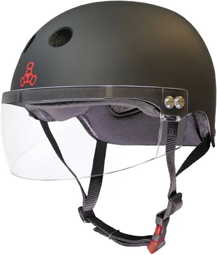 Miniatura 12 de Triple Eight El casco certificado Sweatsaver con visera para Roller Derby, Skateboarding y BMX