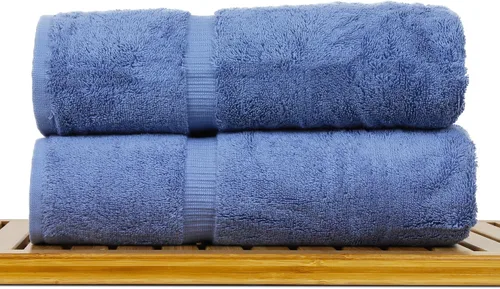 Miniatura 50 de Colección de calidad de hotel y spa, altamente absorbente y de secado rápido, 100% algodón turco, 750+ GSM, toallas ecológicas, toallas con borde