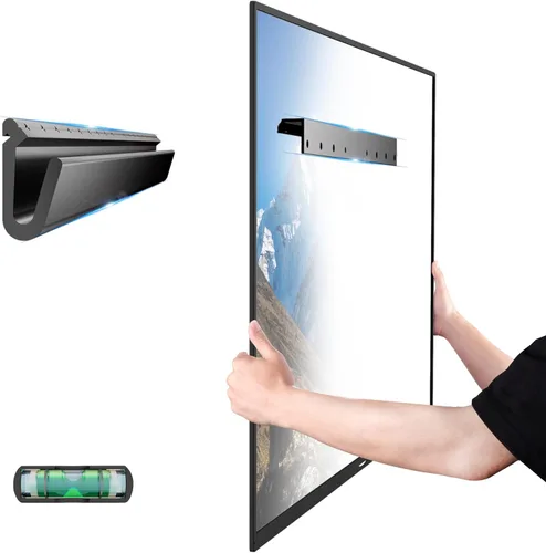 HYPIGO Soporte de pared para TV sin tachuelas, soporte de pared para televisores de 26 a 55 pulgadas, soporta hasta 100 libras, VESA máximo de 400 x
