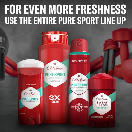 Miniatura 8 de Old Spice Desodorante Antitranspirante Para Hombres, Alta Resistencia, Defensa Contra el Sudor 24/7 y Protección Contra Olores, Frescura 24/7