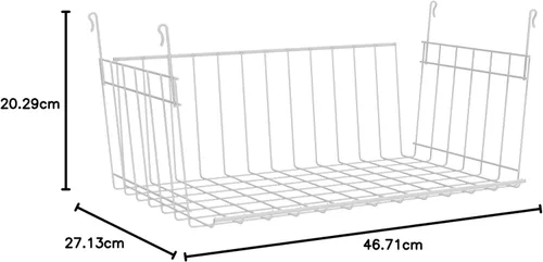 Miniatura 9 de ClosetMaid 6222 canastilla colgante para estantería de alambre