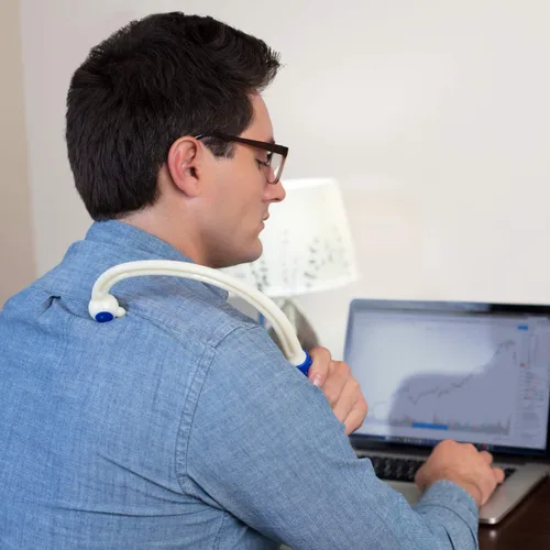 Miniatura 7 de Body Back Buddy - Elegible por la FSA fabricado en Estados Unidos, paquete clásico y pequeño, herramienta de masaje de punto de activación de cuerpo