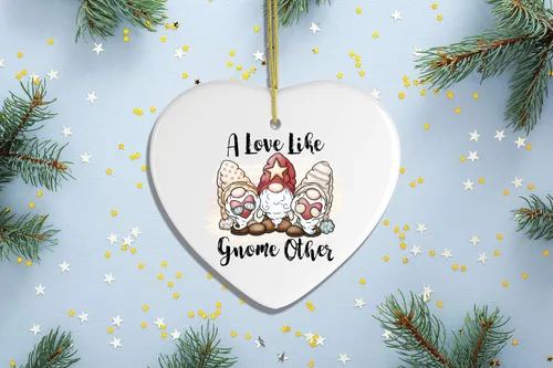 Miniatura 2 de Otro adorno de amor como gnomo