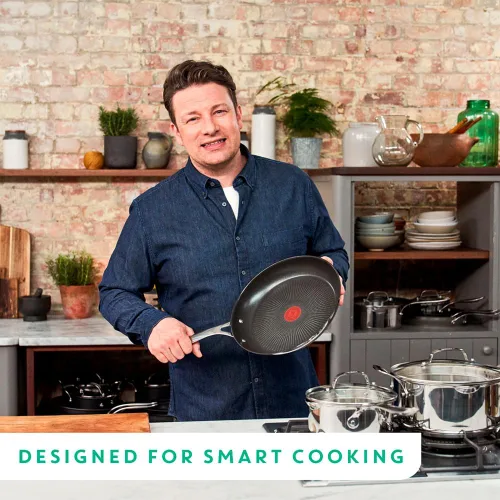 Miniatura 2 de Jamie Oliver by Tefal Cook's Direct - Juego de utensilios de cocina de acero inoxidable de 5 piezas- E304S544