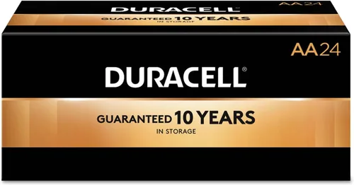 Duracell MN1500BKD - Batería alcalina con Duralock, tamaño Aa, forma (paquete de 144)
