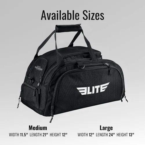 Miniatura 5 de Elite Sports Warrior Series bolsa de lona para boxeo, MMA, gimnasio y artes marciales