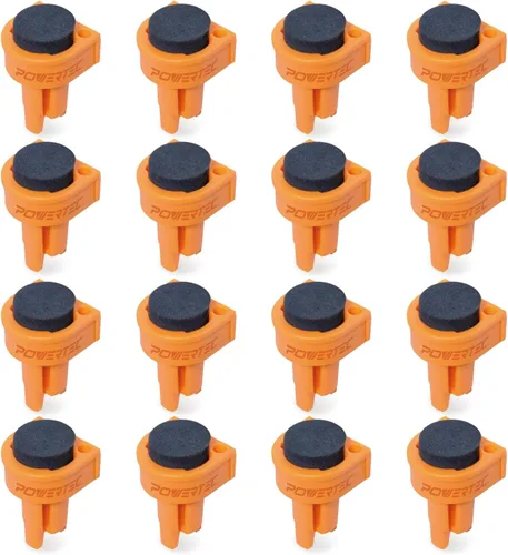 Miniatura 9 de POWERTEC 12 piezas de banco perros para agujero de perro de 3/4" con inserción de EVA, herramienta de carpintería para banco de trabajo, mesa MFT