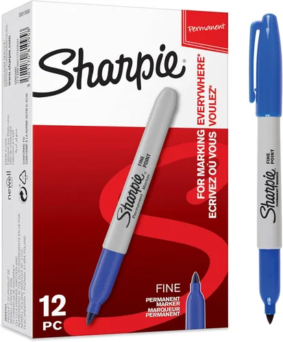 Miniatura 18 de Sharpie Rotulador permanente de punta fina, colores surtidos (paquete de 8)