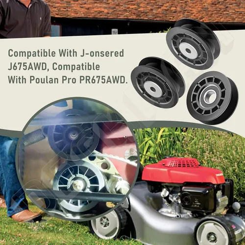 Miniatura 3 de Polea tensora para cortacésped 587973001 587969201 para Husqvarna HU675AWD, HU725AWD, HU700AWD, HU725AWD, modelos para Poulan PR675AWD, PR675AWD