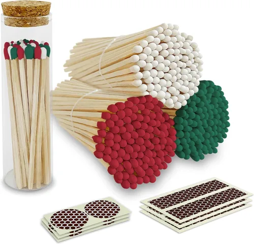Miniatura 12 de Combina con los colores de tu elección en un frasco elegante recargable. Incluye Striker Strikers 300 cerillas artesanales de calidad Festivo