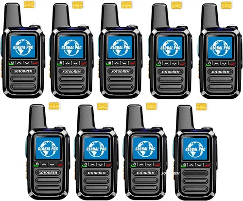 Miniatura 17 de Walkie Talkies gratuitos de por vida global Rango ilimitado 4G LTE PoC (Push-to-Talk Over Cellular) Radios nacionales PTT bidireccionales de larga