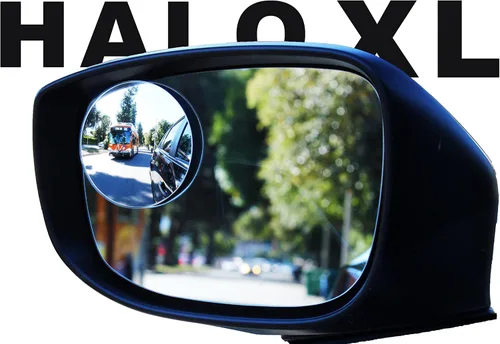 Miniatura 7 de Safe View Company - Espejos de punto ciego para automóviles, cambia de carril con confianza, hechos de vidrio convexo real, de larga duración, fácil